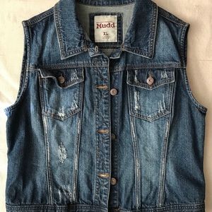 Mudd denim vest